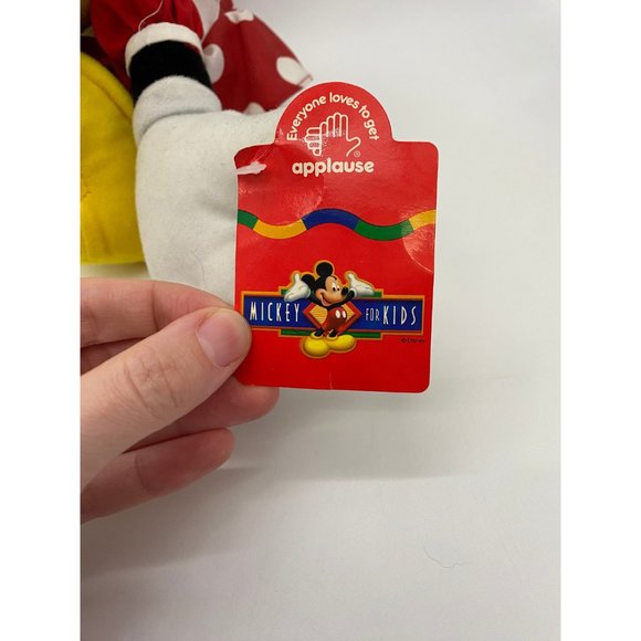 Vintage Applause Mickey for Kids Minnie Mouse Plush with Tags - Picture 4 of 7